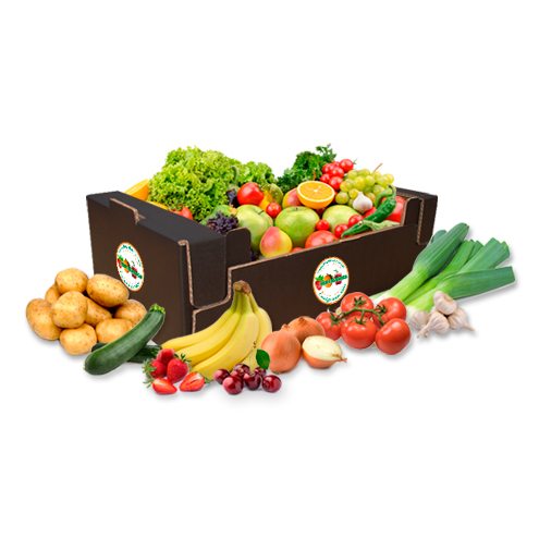 Cabaz de frutas e legumes