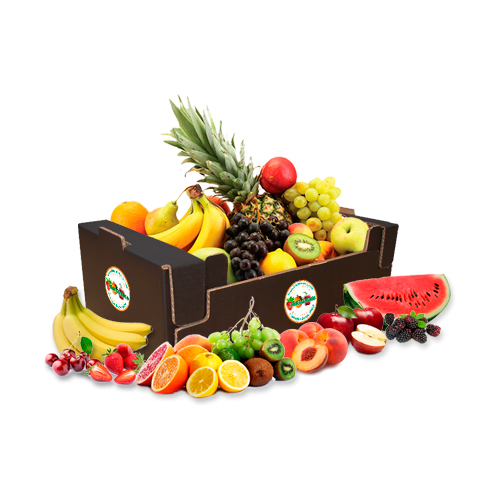 Seleção de frutas frescas